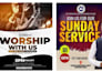 design professional church flyer conference worship event flyer